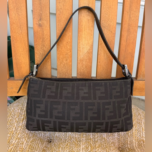 Fendi Handbags - Fendi Black Shoulder Bag authentic with COA